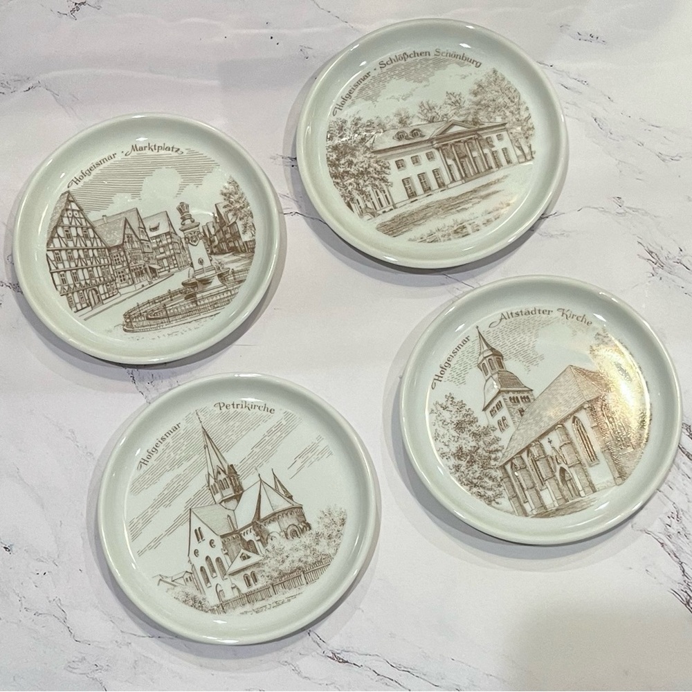 Furstenberg Scenic Coasters Set of 5